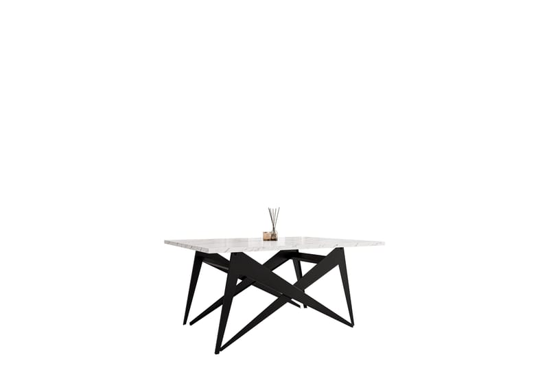 Seyloren Sofabord 90 cm - Svart/Hvit - Møbler - Bord - Sofabord