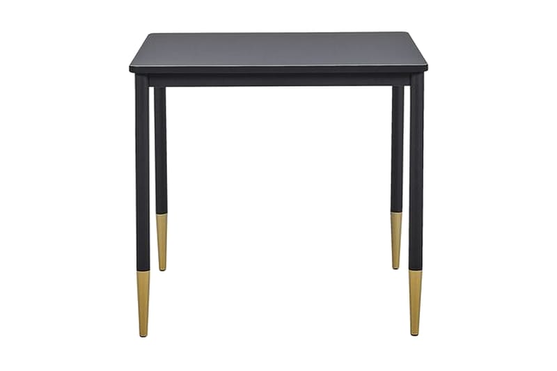 Shalford Spisebord 80 cm - Svart / Gull - Spisebord & kjøkkenbord
