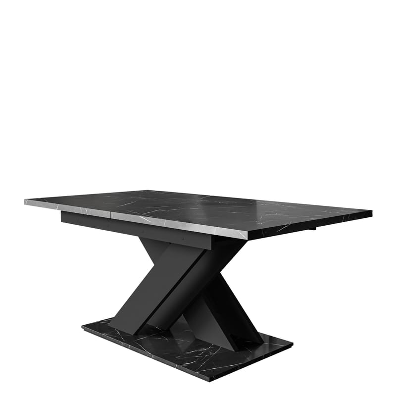 Shea Förlängningsbart Spisebord 140-180 cm Rektangulær, Svart