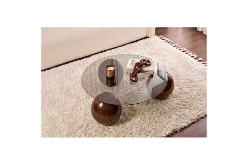 Sibas Sofabord 85 cm - Brun - Møbler - Bord - Sofabord