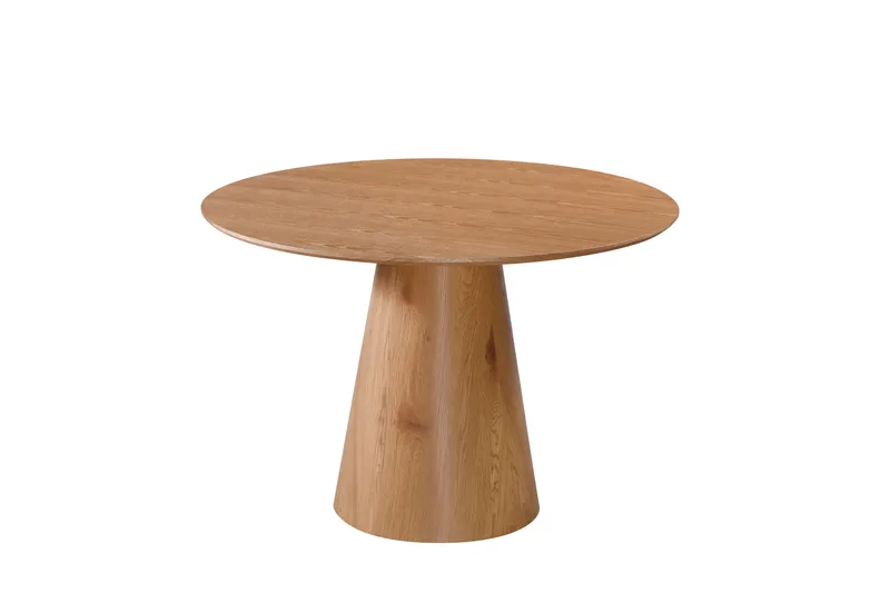 Siena Lite Spisebord Rundt 110 cm Finer, Eik