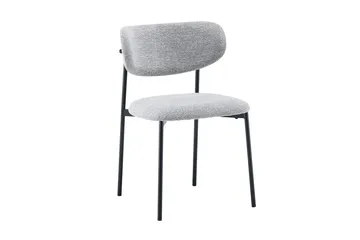 Siena rund spisegruppe 130 cm med 6 Lucy spisestoler - Valnøtt - Møbler - Bord - Spisegrupper