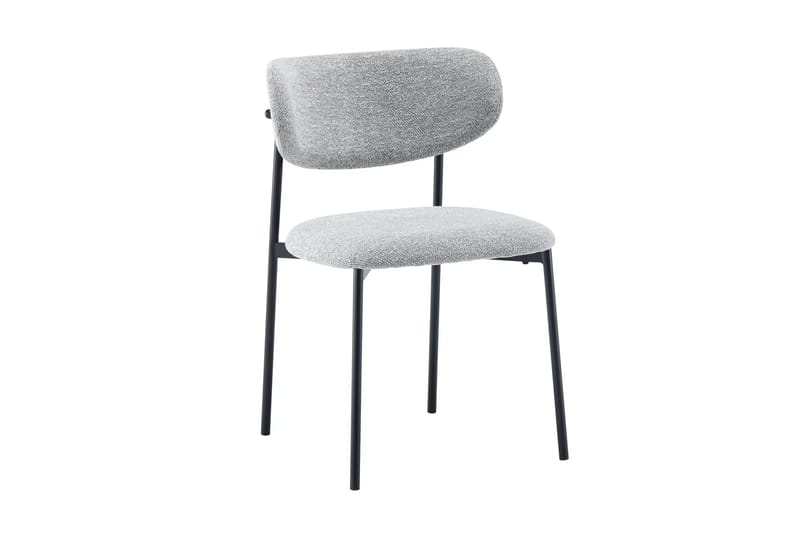 Siena rund spisegruppe 130 cm med 6 Lucy spisestoler - Valnøtt - Møbler - Bord - Spisegrupper