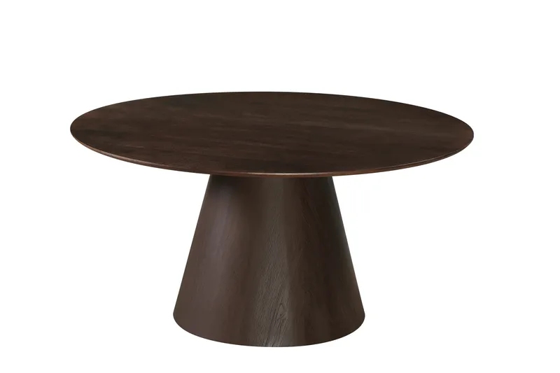 Siena Rundt Spisebord 150 cm - Røkt eik - Møbler - Bord - Spisebord & kjøkkenbord