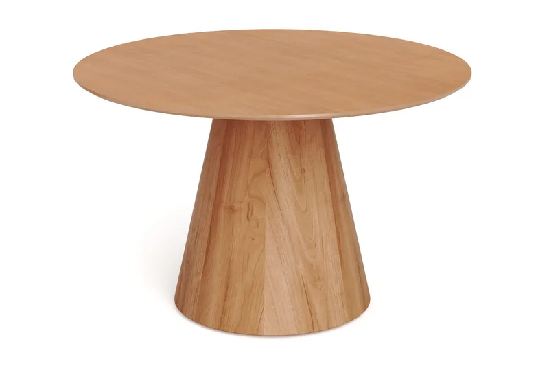 Siena Spisebord Rundt 130 cm Finér, Eik
