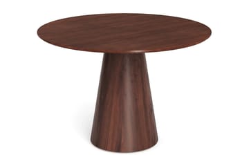 Siena spisegruppe rund 110 cm valnøtt med 4 Filippa spisestoler - Valnøtt - Møbler - Bord - Spisegrupper