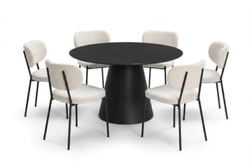 130 cm - Svartbeiset eik