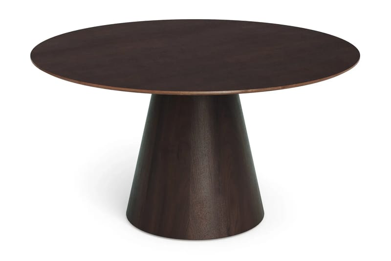 Siena spisegruppe rund 150 cm røkt eik med 6 Nibe Plus spisestoler - Røkt eik - Møbler - Bord - Spisegrupper