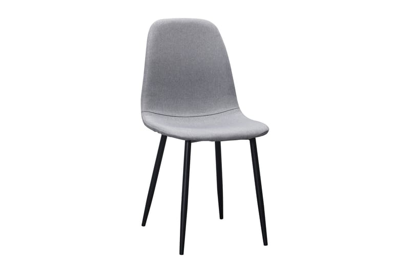 Siena spisegruppe rund 150 cm svart med 6 Nibe spisestoler - Svartbeiset eik - Møbler - Bord - Spisegrupper