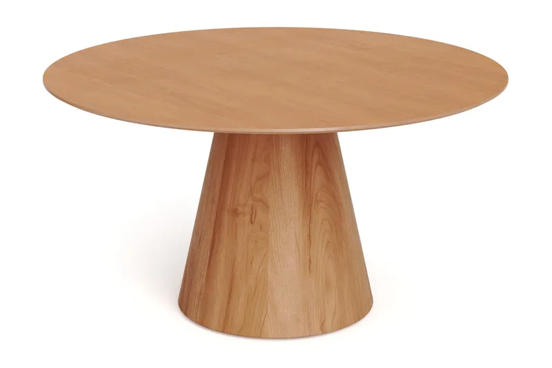 Siena Stort Spisebord Rundt 150 cm Finer, Eik