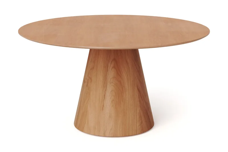 Siena Stort Spisebord Rundt 150 cm Finer - Eik - Møbler - Bord - Spisebord & kjøkkenbord