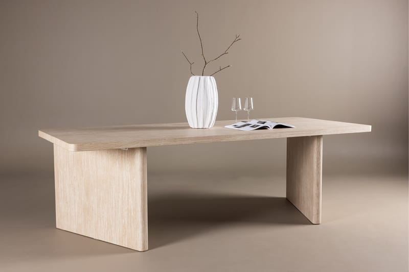 Skagen Spisebord 240x100 cm - Beige - Møbler - Bord - Spisebord & kjøkkenbord