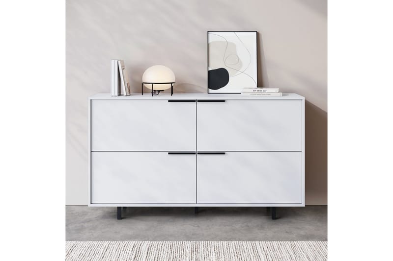 Skjenk Alberto Hvit - Hvit - Oppbevaring - Oppbevaringsmøbler - Sideboard & skjenker