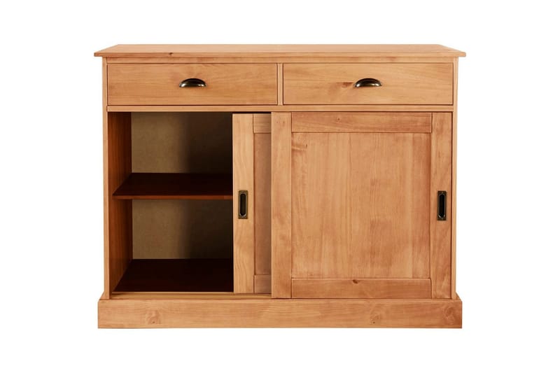 Skjenk Harry 115x40x85 cm, Beiset/funksjonsbeskrivelse - 115x40x85 cm, Beiset/funksjonsbeskrivelse - Oppbevaring - Oppbevaringsmøbler - Sideboard & skjenker