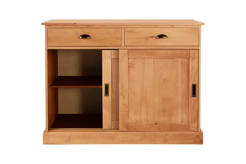 Skjenk Harry 115x40x85 cm, Beiset/funksjonsbeskrivelse - 115x40x85 cm, Beiset/funksjonsbeskrivelse - Oppbevaring - Oppbevaringsmøbler - Sideboard & skjenker