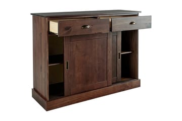 Skjenk Harry 115x40x85 cm, Brun - 115x40x85 cm, Brun - Oppbevaring - Oppbevaringsmøbler - Sideboard & skjenker