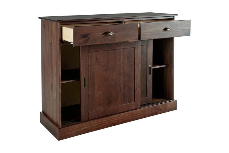 Skjenk Harry 115x40x85 cm, Brun - 115x40x85 cm, Brun - Oppbevaring - Oppbevaringsmøbler - Sideboard & skjenker