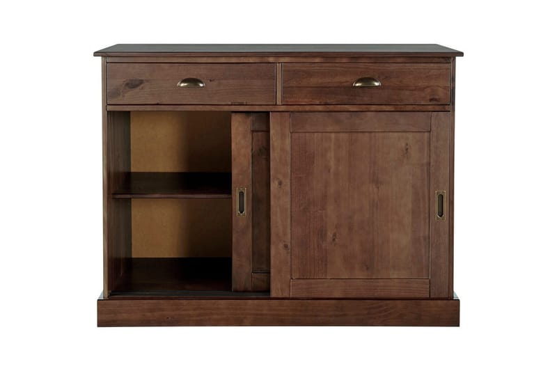 Skjenk Harry 115x40x85 cm, Brun - 115x40x85 cm, Brun - Oppbevaring - Oppbevaringsmøbler - Sideboard & skjenker
