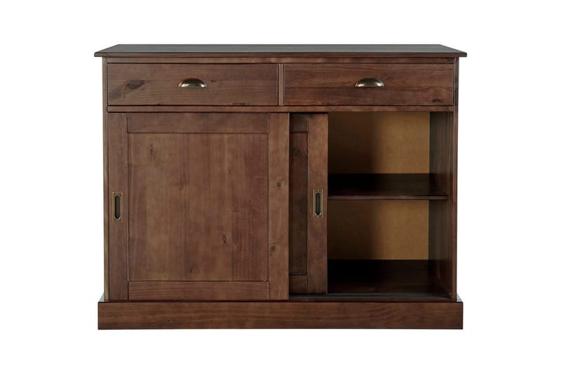 Skjenk Harry 115x40x85 cm, Brun - 115x40x85 cm, Brun - Oppbevaring - Oppbevaringsmøbler - Sideboard & skjenker