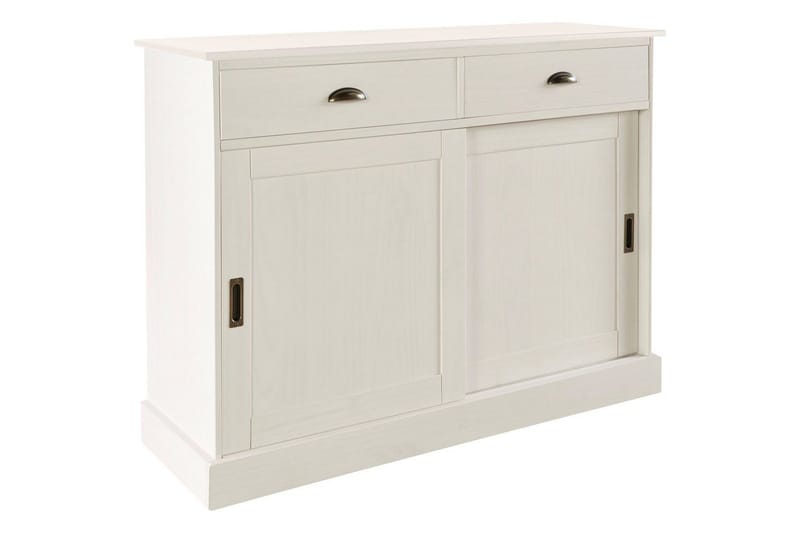 Skjenk Harry 115x40x85 cm, Hvit, 115x40x85 cm, Hvit