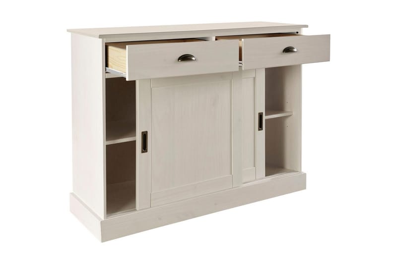 Skjenk Harry 115x40x85 cm, Hvit - 115x40x85 cm, Hvit - Møbler - Bord - Avlastningsbord