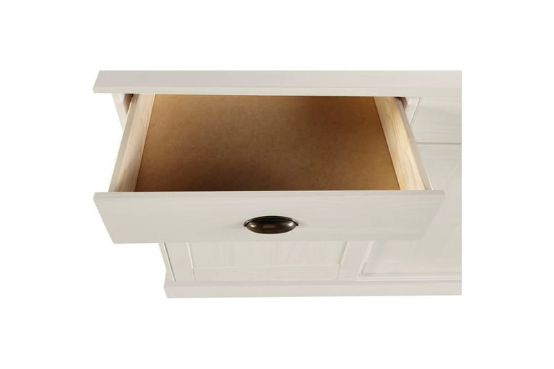 Skjenk Harry 115x40x85 cm, Hvit - 115x40x85 cm, Hvit - Oppbevaring - Oppbevaringsmøbler - Sideboard & skjenker