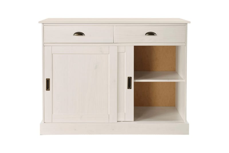 Skjenk Harry 115x40x85 cm, Hvit - 115x40x85 cm, Hvit - Oppbevaring - Oppbevaringsmøbler - Sideboard & skjenker