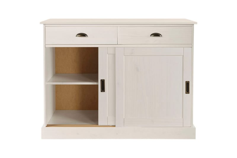 Skjenk Harry 115x40x85 cm, Hvit - 115x40x85 cm, Hvit - Oppbevaring - Oppbevaringsmøbler - Sideboard & skjenker