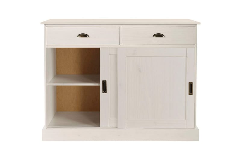 Skjenk Harry 115x40x85 cm, Hvit - 115x40x85 cm, Hvit - Oppbevaring - Oppbevaringsmøbler - Sideboard & skjenker