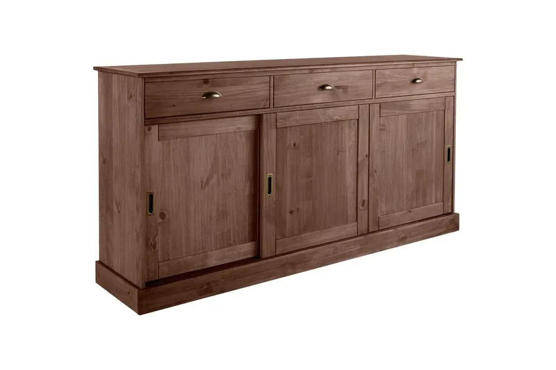 Skjenk Harry 170x40x85 cm, Brun - 170x40x85 cm, Brun - Oppbevaring - Oppbevaringsmøbler - Sideboard & skjenker