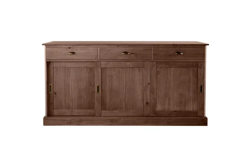 Skjenk Harry 170x40x85 cm, Brun - 170x40x85 cm, Brun - Oppbevaring - Oppbevaringsmøbler - Sideboard & skjenker