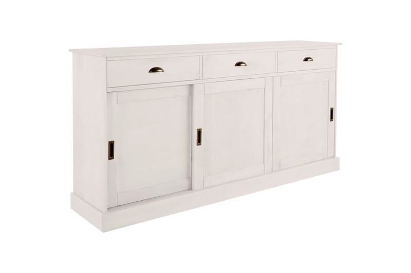 Skjenk Harry 170x40x85 cm, Hvit, 170x40x85 cm, Hvit