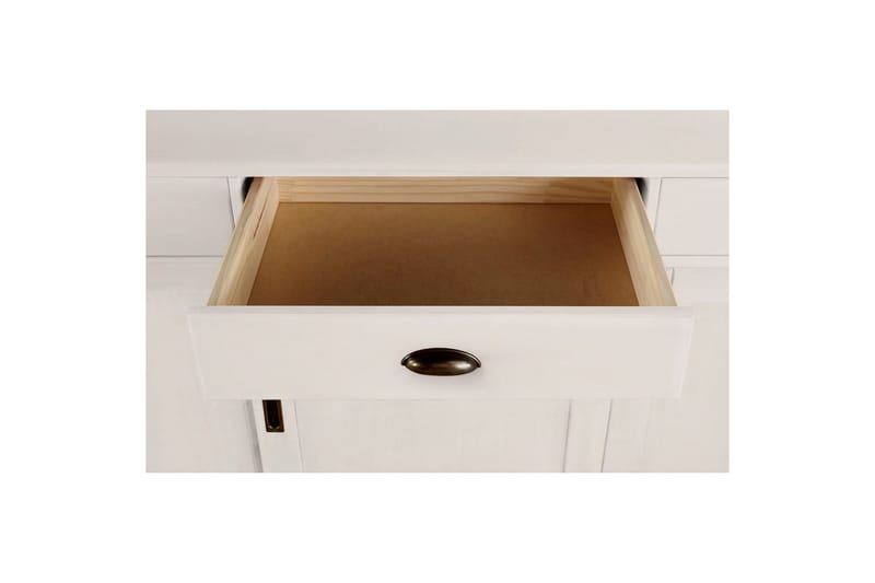 Skjenk Harry 170x40x85 cm, Hvit - 170x40x85 cm, Hvit - Møbler - Bord - Avlastningsbord - Gangbord