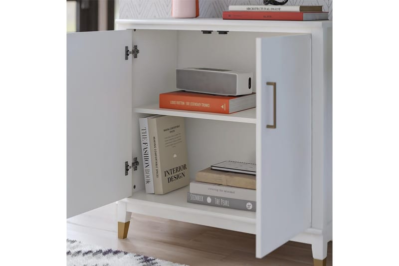 Skjenk Westerleigh Hvit - Hvit - Oppbevaring - Oppbevaringsmøbler - Sideboard & skjenker