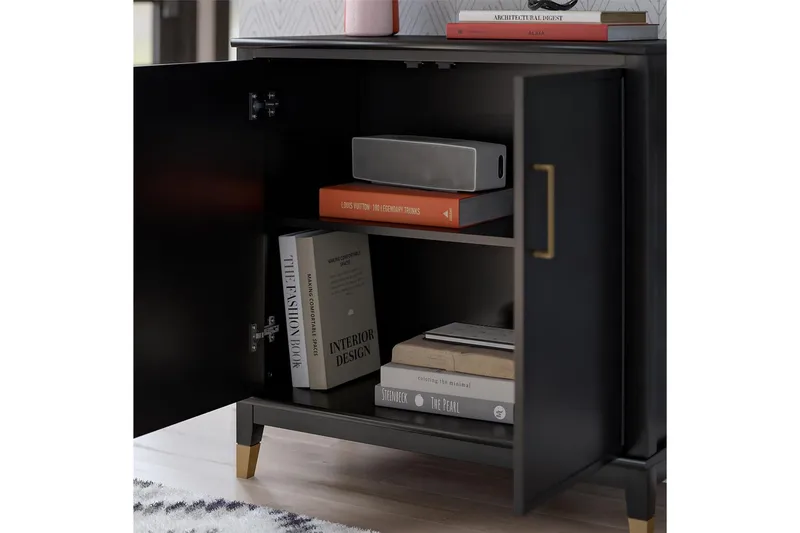 Skjenk Westerleigh Svart - Svart - Oppbevaring - Oppbevaringsmøbler - Sideboard & skjenker