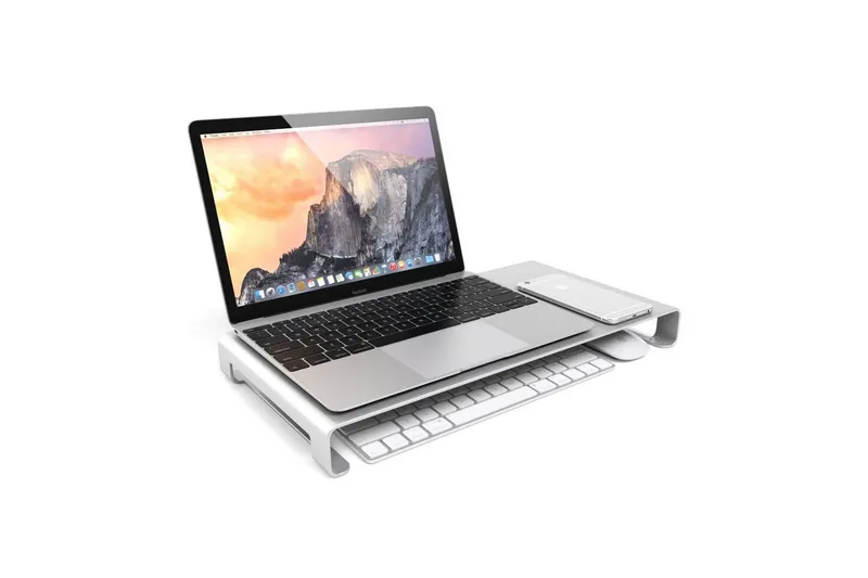 Skjermstativ Desire2 Riser Universal Silver - Sølv - Møbler - Bord - Bordtilbehør