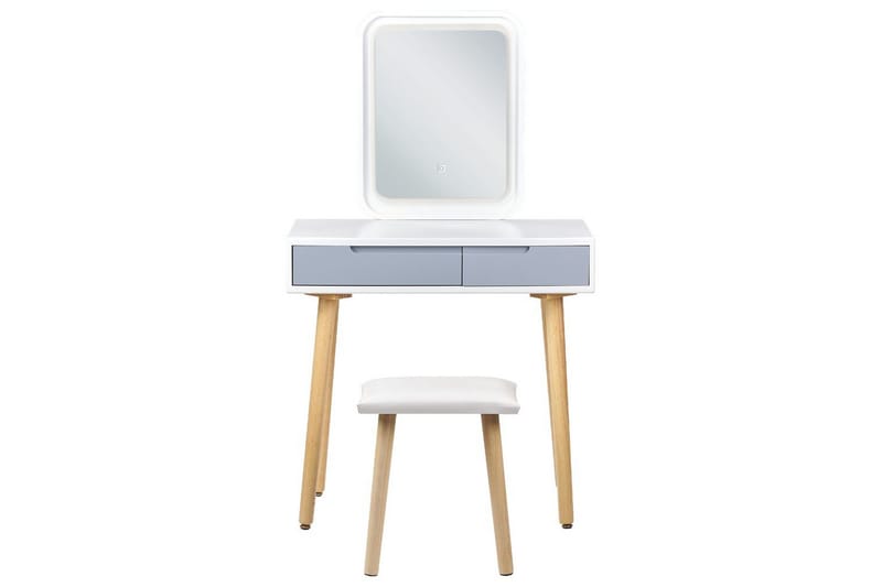 Sminkbord Dieppe - Møbler - Bord - Sminkebord & toalettbord - Sminkebord med speil