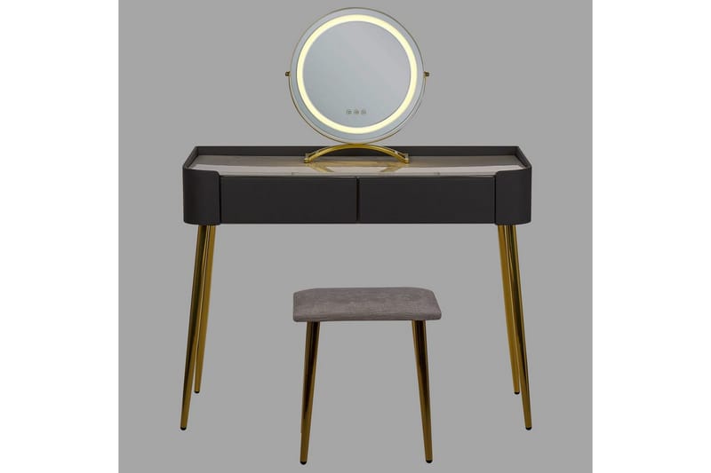 Sminkbord Surin - Møbler - Bord - Sminkebord & toalettbord - Sminkebord med speil