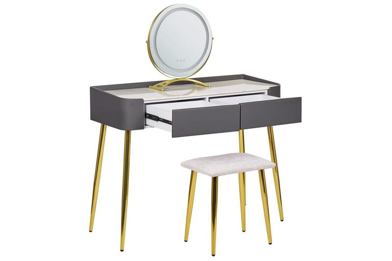 Sminkbord Surin - Møbler - Bord - Sminkebord & toalettbord - Sminkebord med speil