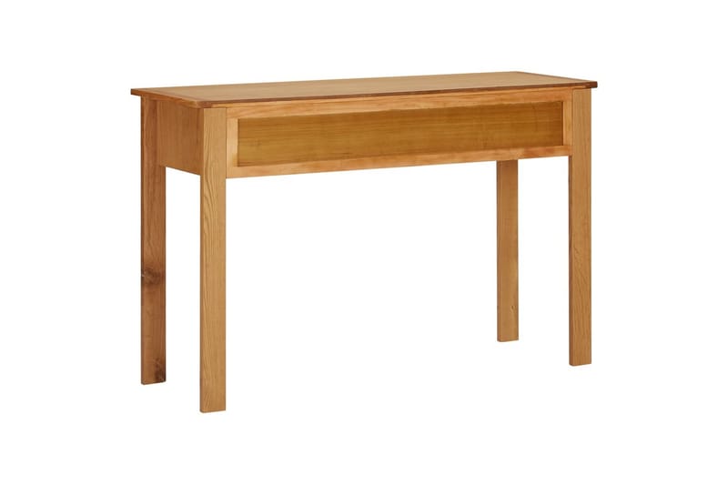 Sminkebord 110x40x75 cm heltre eik - Brun - Møbler - Bord - Sminkebord & toalettbord
