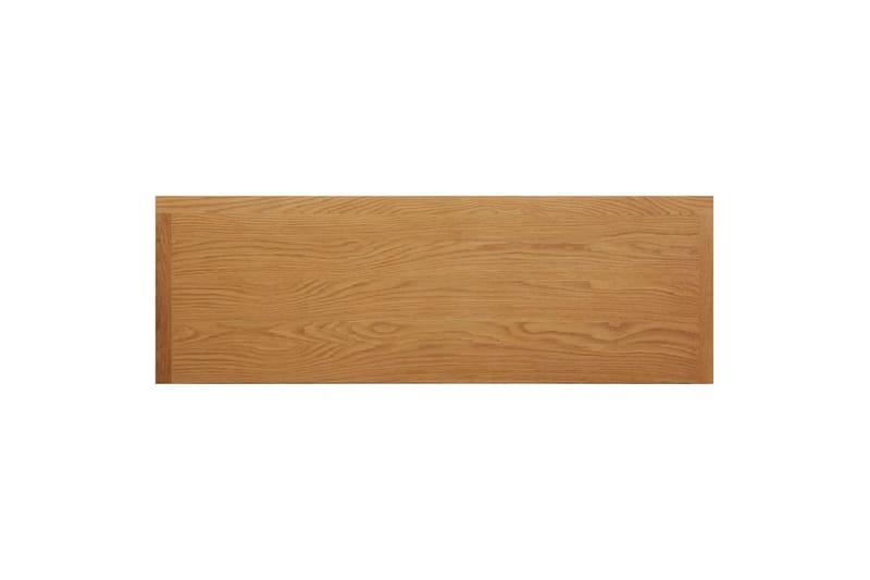 Sminkebord 110x40x75 cm heltre eik - Brun - Sminkebord & toalettbord