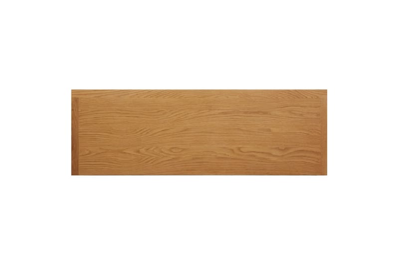 Sminkebord 110x40x75 cm heltre eik - Brun - Møbler - Bord - Sminkebord & toalettbord