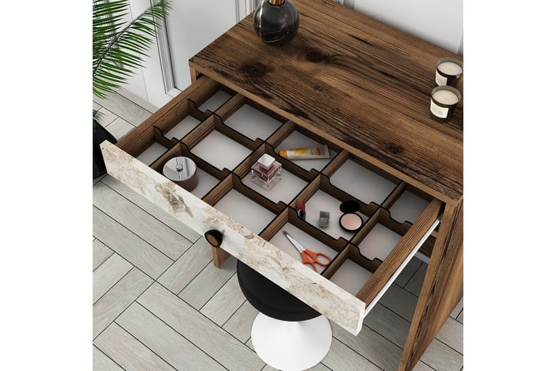 Ameias Sminkebord 70 cm - Marmor - Møbler - Bord - Sminkebord & toalettbord