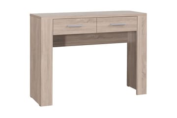 Cezar Sminkebord 100 cm med Oppbevaring i Tre med Eikeutseende - Eik - Møbler - Bord - Sminkebord & toalettbord