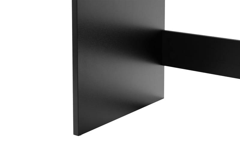 Hakebo Sminkbord 140 cm med LED Belysning - Svart - Sminkebord med speil - Sminkebord & toalettbord - Sminkebord med lamper