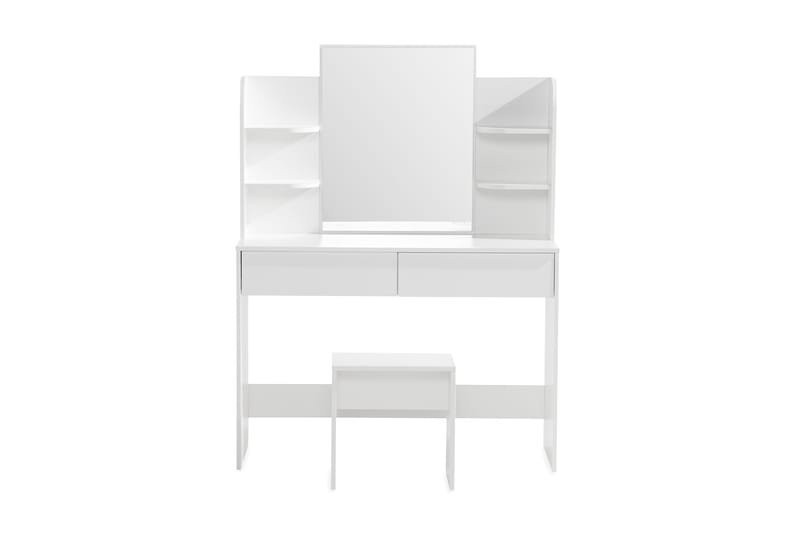 Harrsele Sminkebord 108 cm - Hvit - Sminkebord & toalettbord - Sminkebord med speil