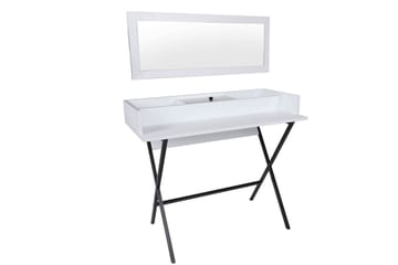 Lenila Dressing Sminkebord 100 cm - Hvit - Møbler - Bord - Sminkebord & toalettbord