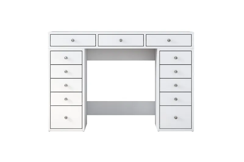 Najo Sminkebord 120 cm - Hvit - Møbler - Bord - Sminkebord & toalettbord