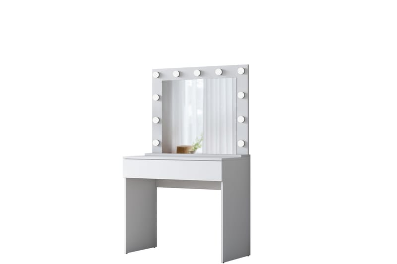 Naomori Sminkebord 90 cm - Hvit - Sminkebord & toalettbord