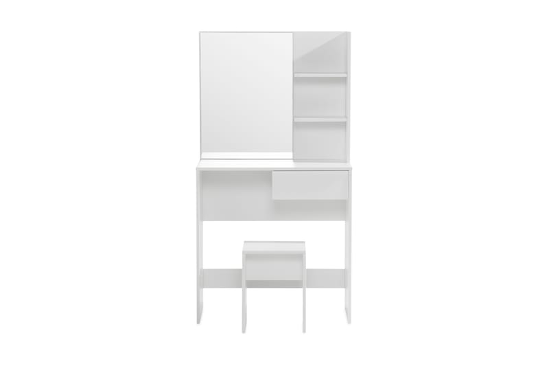 Orlunda Sminkebord 75 cm - Hvit - Sminkebord & toalettbord - Sminkebord med speil